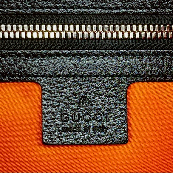 GUCCI Off The Grid Backpack Econyl Orange GG Logo Sustainable Rucksack Luxurious - Picture 13 of 16